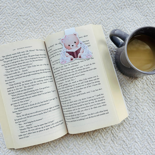 Teddy Bear Magnetic Bookmark