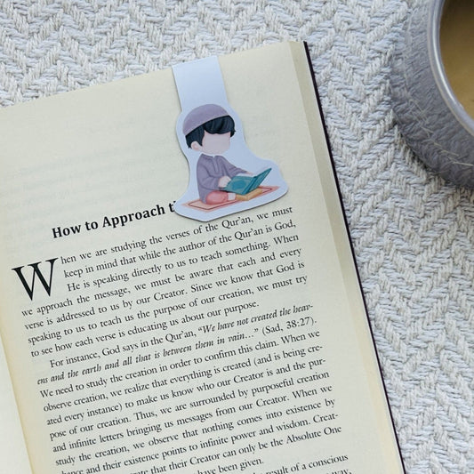 Muslim Boy Magnetic Bookmark (Ramadan Collection)