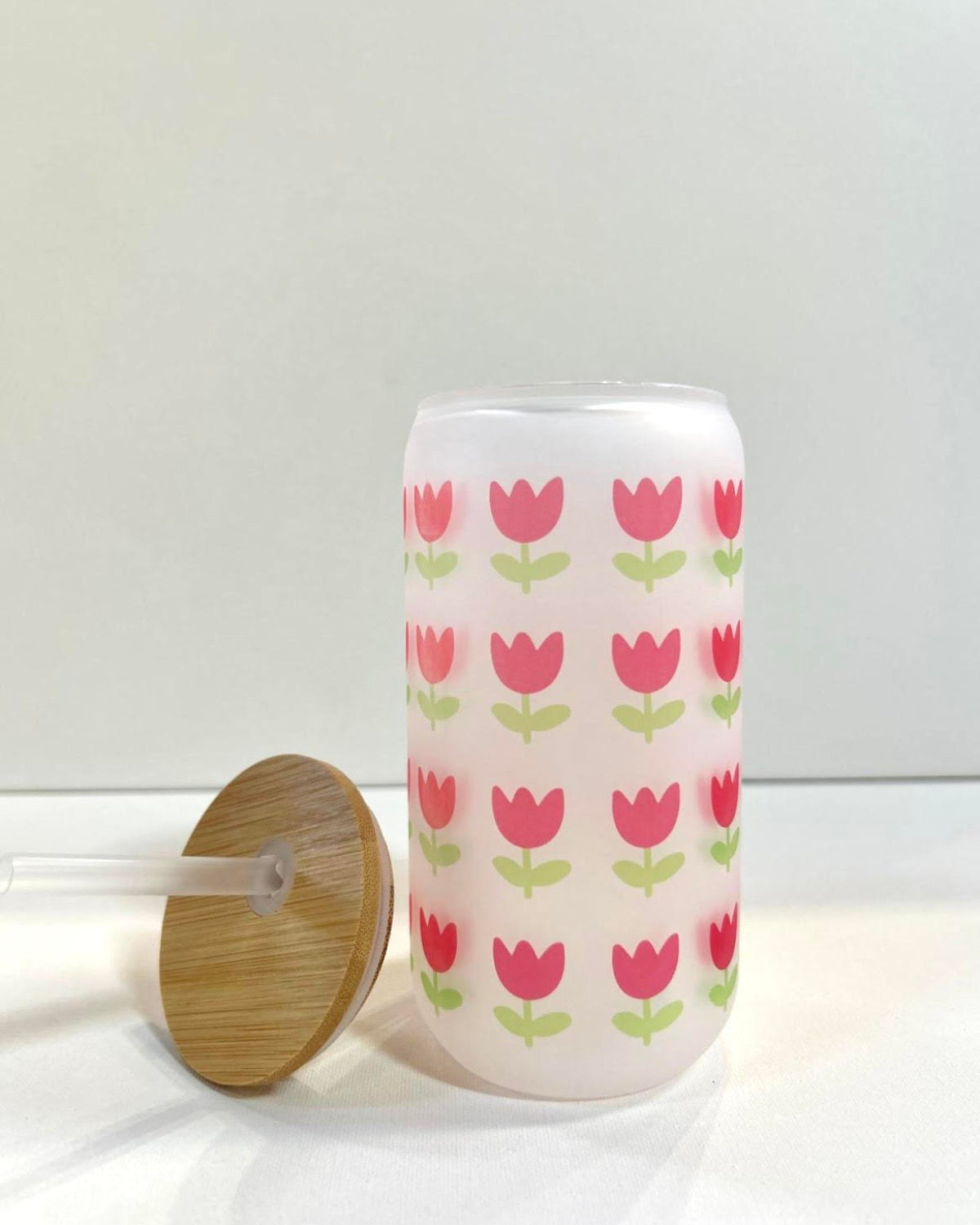 Pink Tulip Libbey Cup