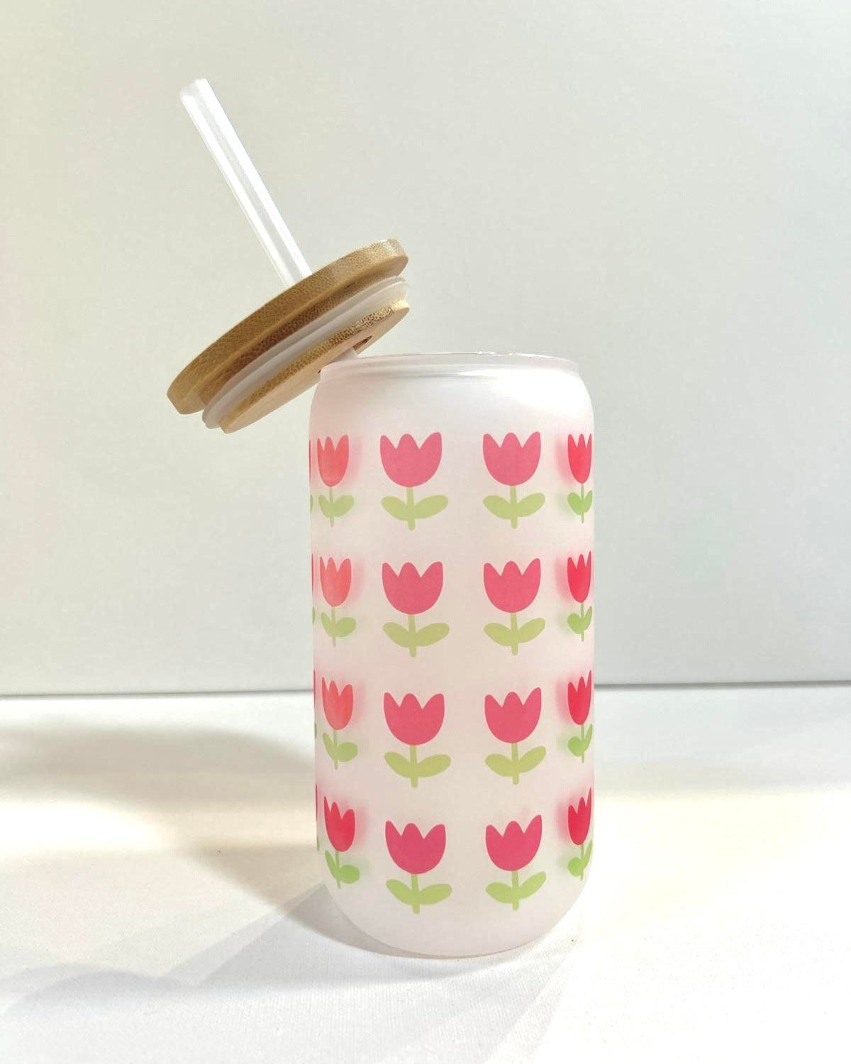 Pink Tulip Libbey Cup